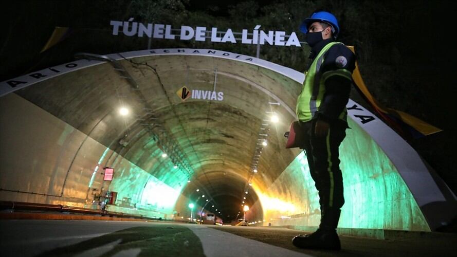 Así funcionará la vía del Alto de La Línea en puente de Reyes. Foto: Colprensa