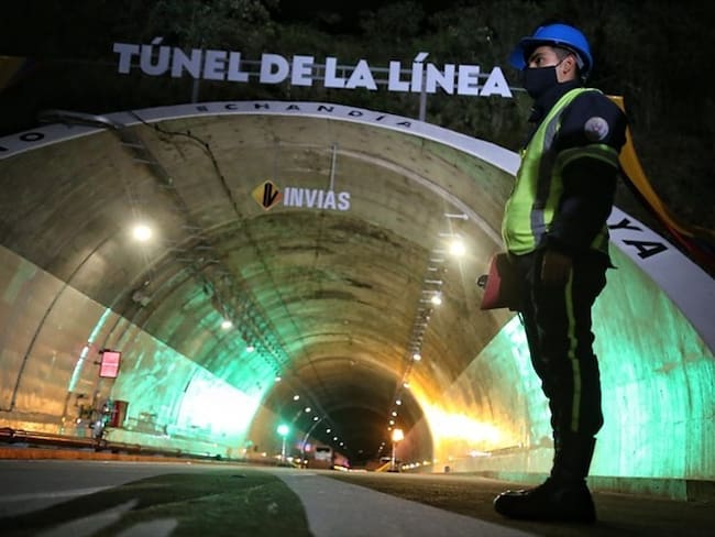 Así funcionará la vía del Alto de La Línea en puente de Reyes. Foto: Colprensa