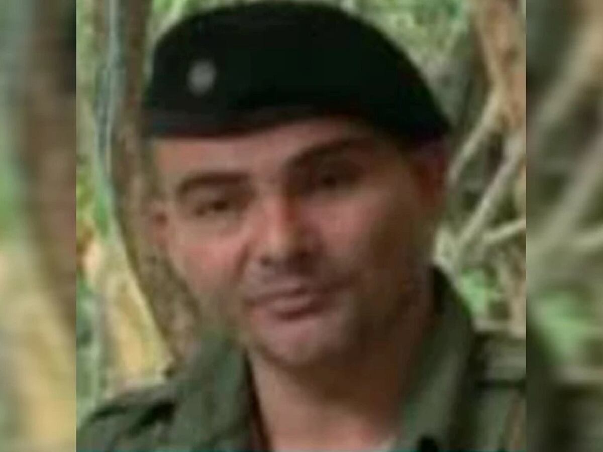 Alias 'Iván Mordisco'. Foto Policía Nacional