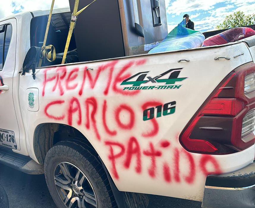 Las comunidades alertaron sobre continuos patrullajes de grupos subversivos. Crédito: Red de Apoyo Cauca.