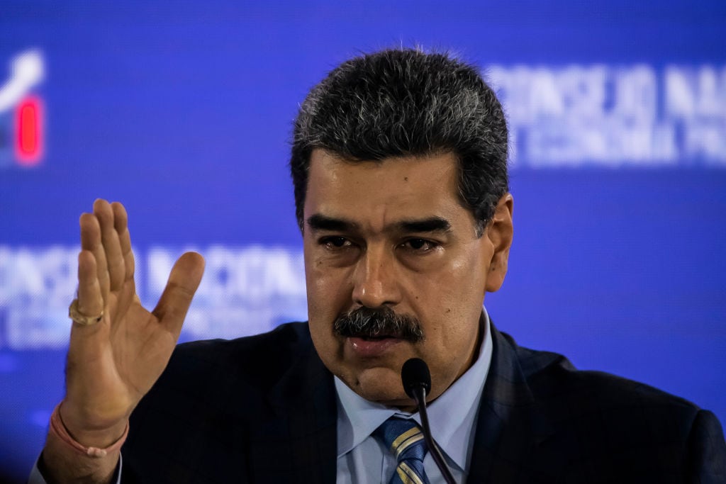 Presidente de Venezuela, Nicolás Maduro. Foto: Carlos Becerra/Getty Images