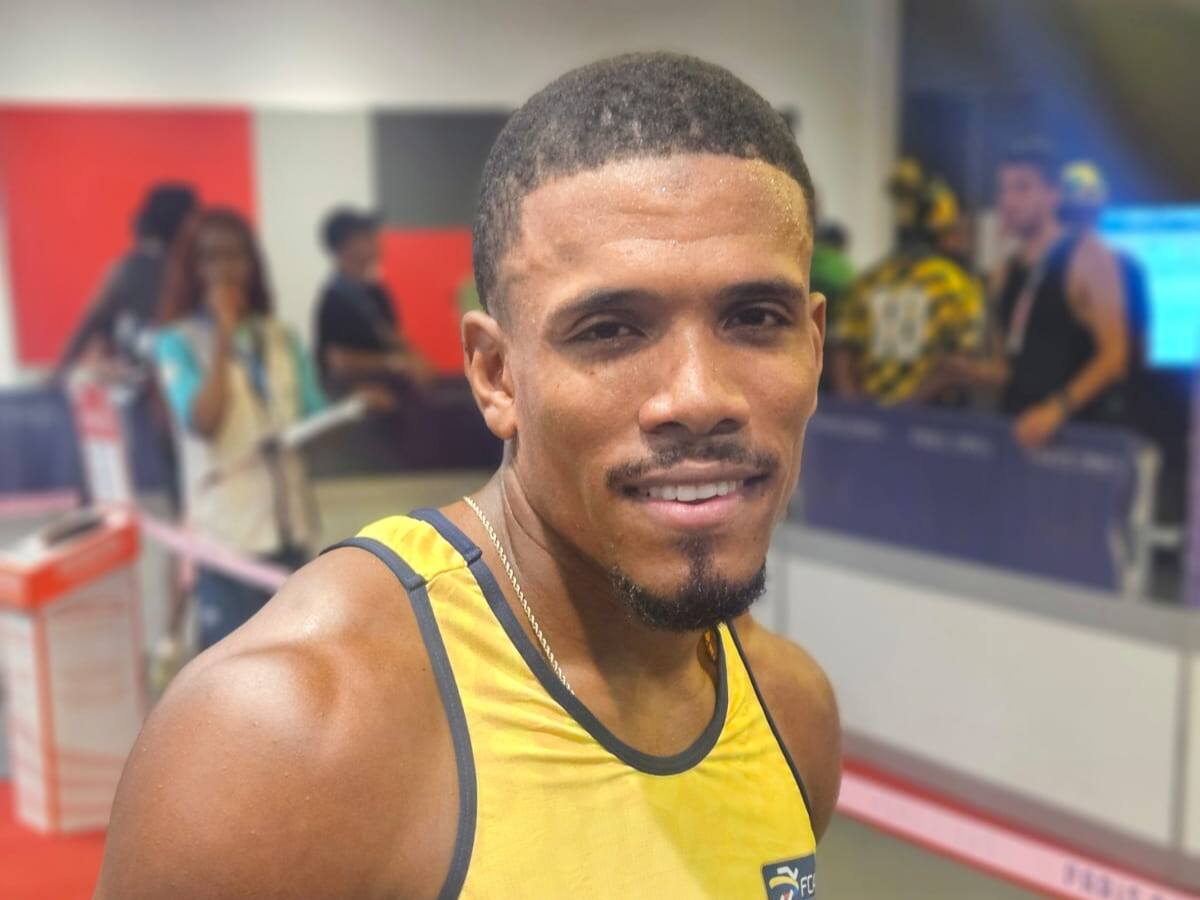 “Hoy no se pudo, pero el sueño comienza”: velocista Jhony Rentería