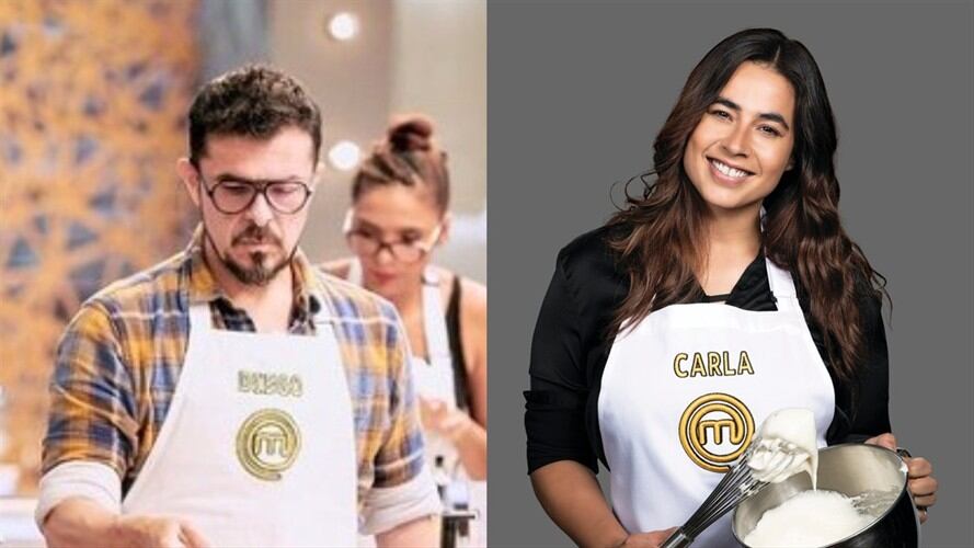 Diego Camargo y Carla Giraldo son participantes del reality show de cocina 'MasterChef Celebrity'. Foto: Colprensa-Instagram: @eldiegocamargo