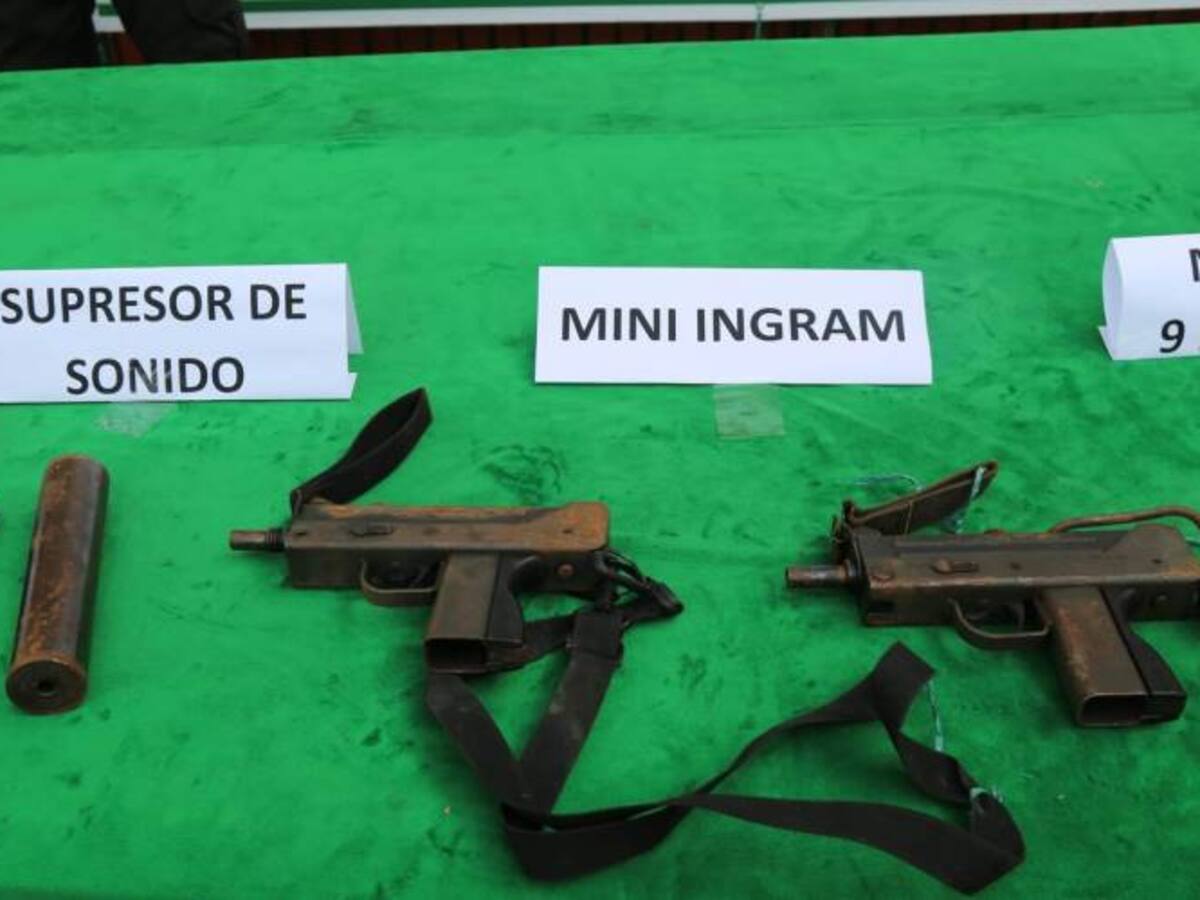 Dos miembros de las extintas Farc capturados con armamento proveniente de Venezuela