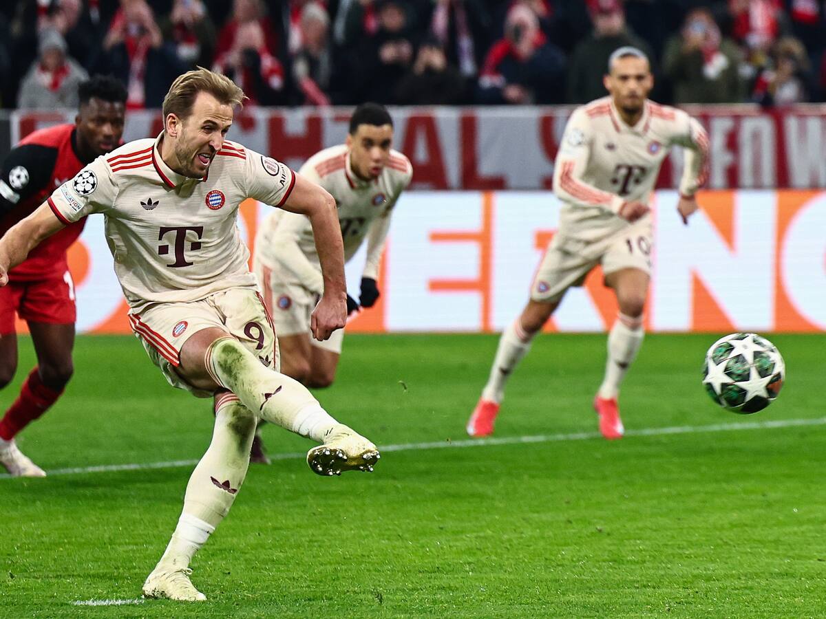 Bayern Múnich pegó primero en octavos de Champions: venció 3-0 en la ida al Leverkusen