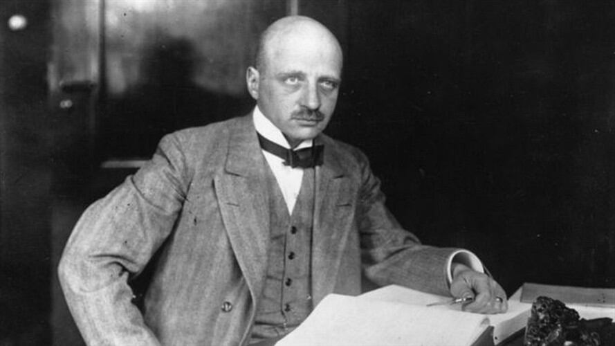 Fritz Haber obtuvo un lucrativo contrato de la compañía química BASF para desarrollar su proceso de conversión del nitrógeno del aire.. Foto: BBC Mundo