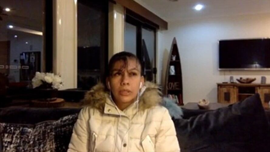 Consuelo, madre de Julian Saenz. Foto: La WCon Vicky Dávila