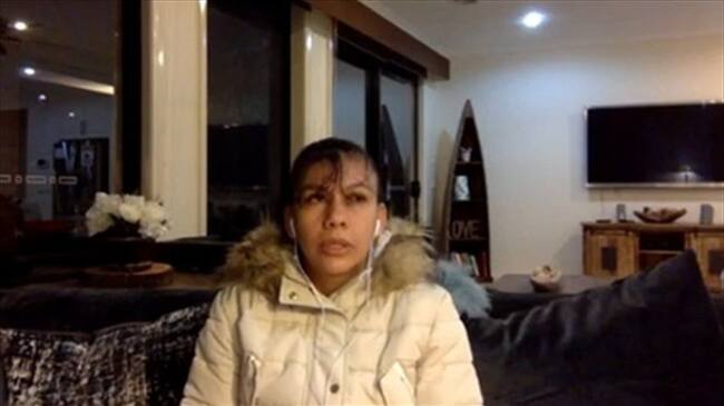 Consuelo, madre de Julian Saenz. Foto: La WCon Vicky Dávila