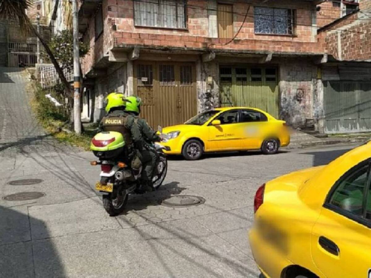 Un taxista por poco pierde una oreja cuando fue atacado en zona rural de Manizales