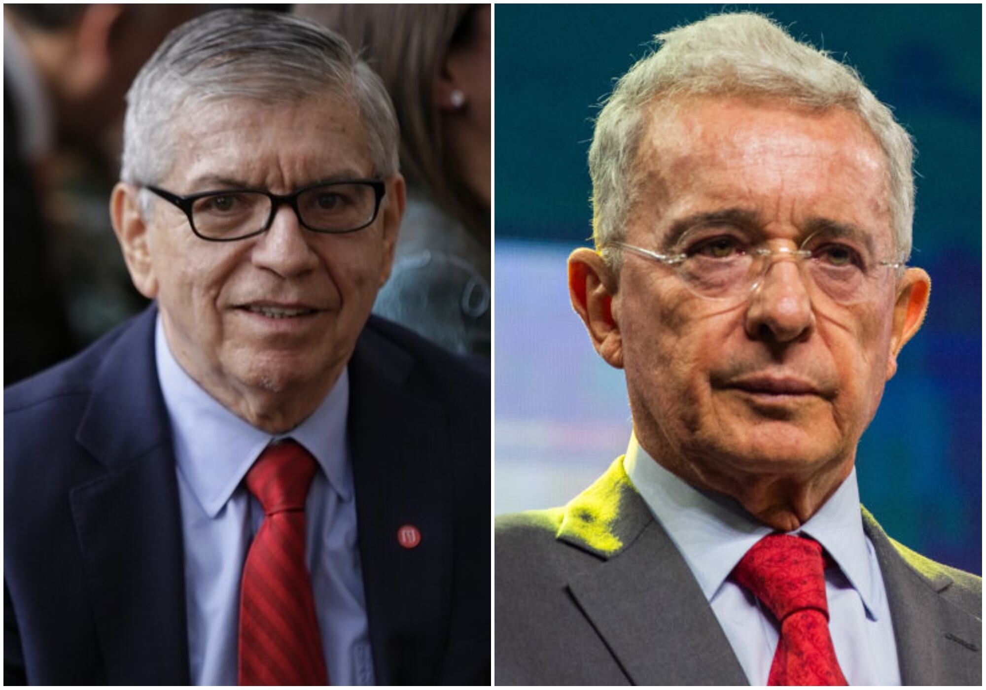 Este viernes se reunirán César Gaviria y Álvaro Uribe de cara a las elecciones de 2026. Foto: Colprensa/ Getty Images.