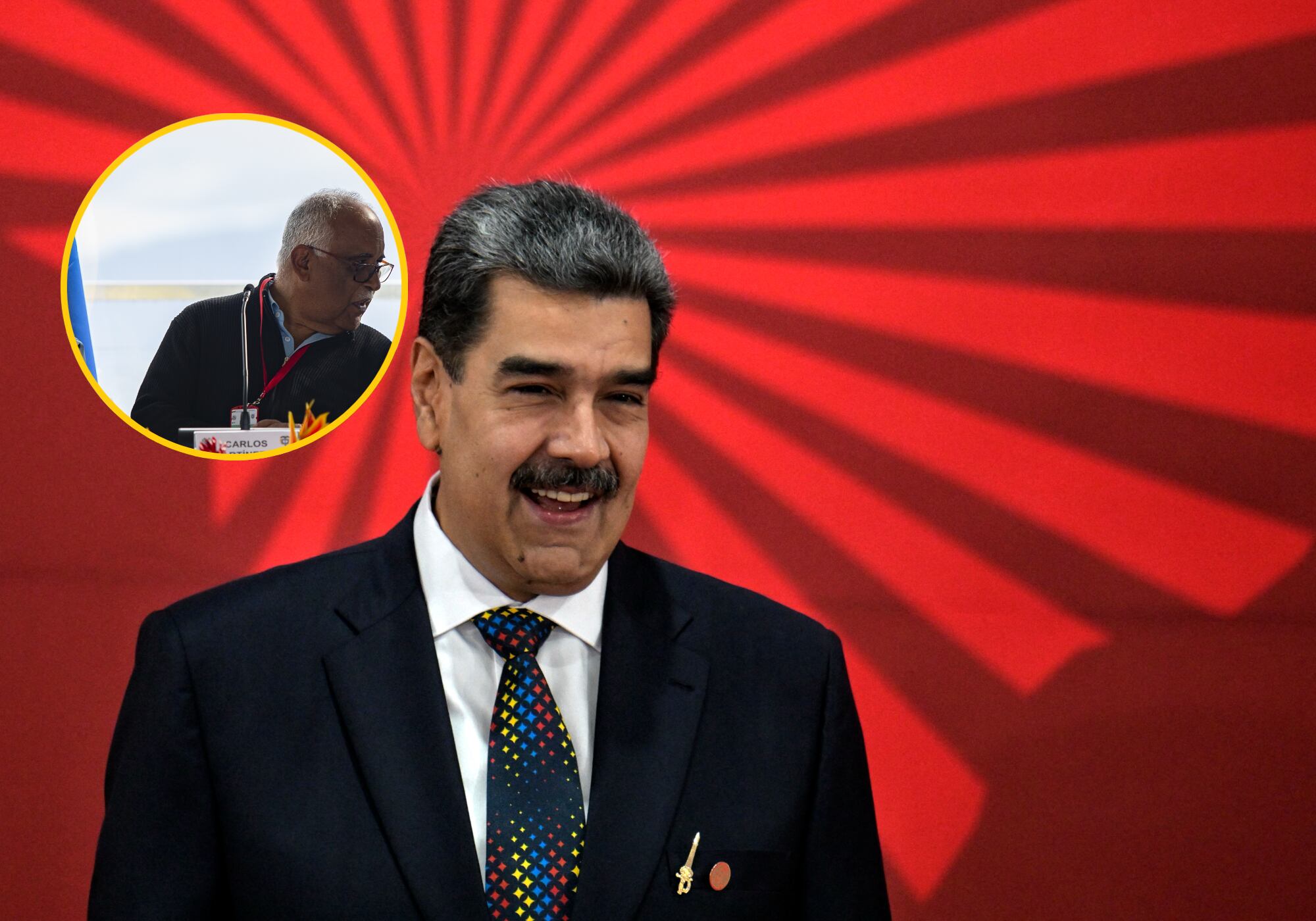 Maduro ascendió a general en “reserva activa” al embajador de Venezuela en Colombia, Carlos Martínez. Foto: Getty Images.