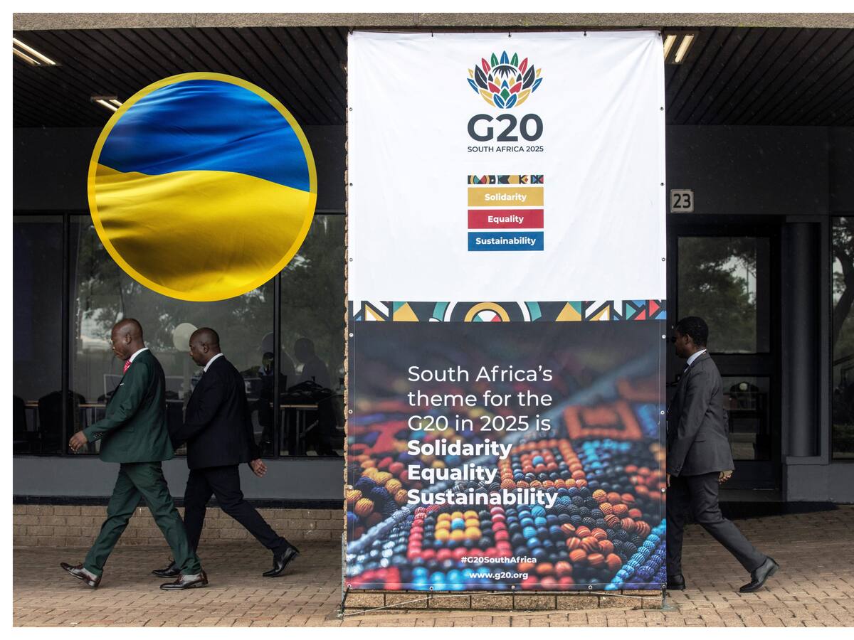 Ministros de Exteriores europeos del G20 se reunieron para defender una paz justa en Ucrania