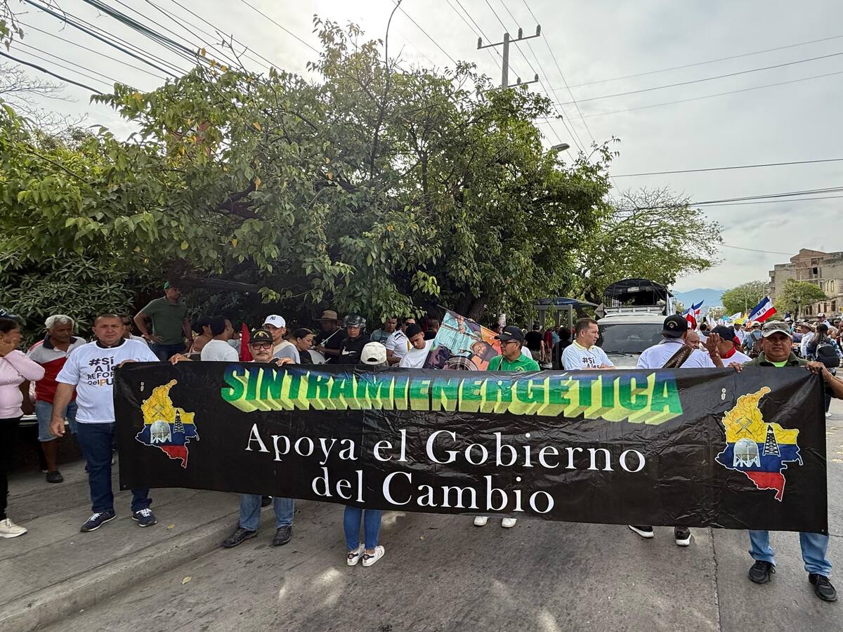 Con total tranquilidad trascurrió la movilización en Santa Marta convocada por el Gobierno Nacional