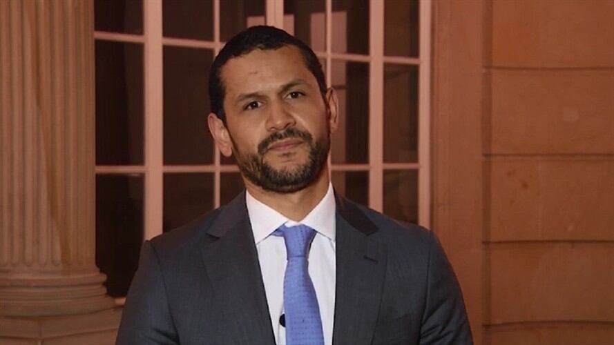 Viceministro del Interior, Daniel Palacios. Foto: Pantallazo video