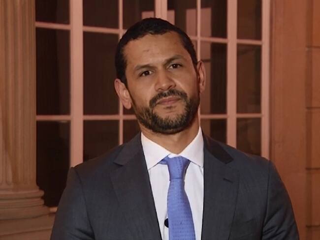 Viceministro del Interior, Daniel Palacios. Foto: Pantallazo video