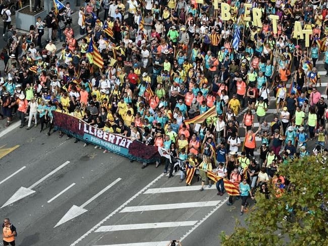 Persisten los disturbios y manifestaciones en Cataluña