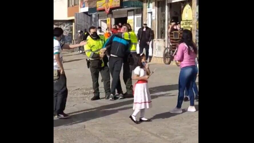 Inti Asprilla compartió el video en sus redes sociales. Foto: Inti Asprilla