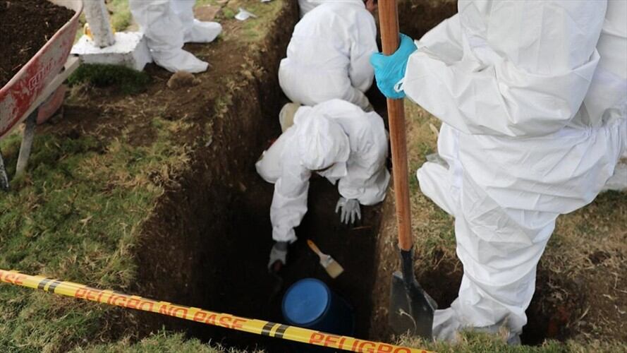 La Cidh ha pedido al Estado continuar con las investigaciones correspondientes sobre la fosa común hallada en el cementerio Las Mercedes. Foto: Colprensa