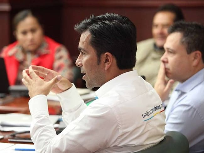 Gobernador de Cundinamarca, Jorge Rey. Foto: Facebook/Jorge Emilio Rey Ángel.