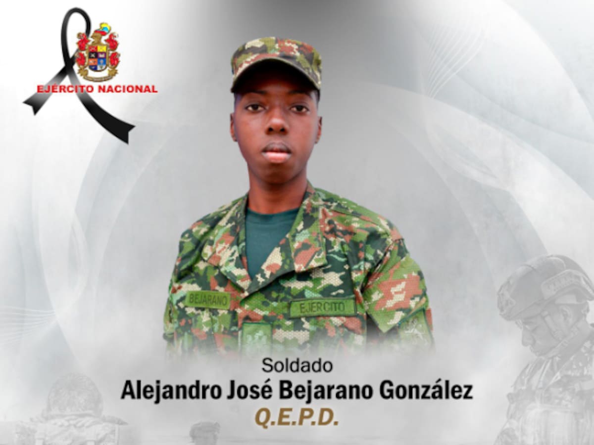 Murió un soldado tras hostigamiento del Clan del Golfo en Antioquia