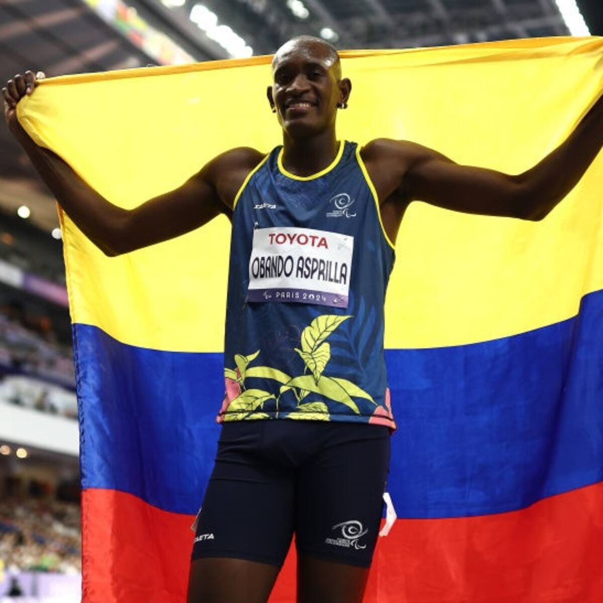 ¡Una más! Jhon Obando ganó medalla de bronce en el salto largo T20 de Juegos Paralímpicos
