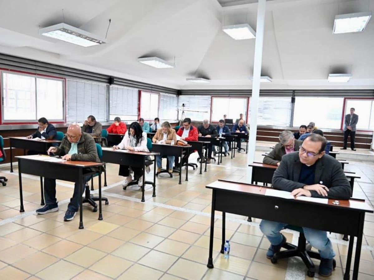 Presidentes de altas cortes realizaron examen para próximo registrador nacional