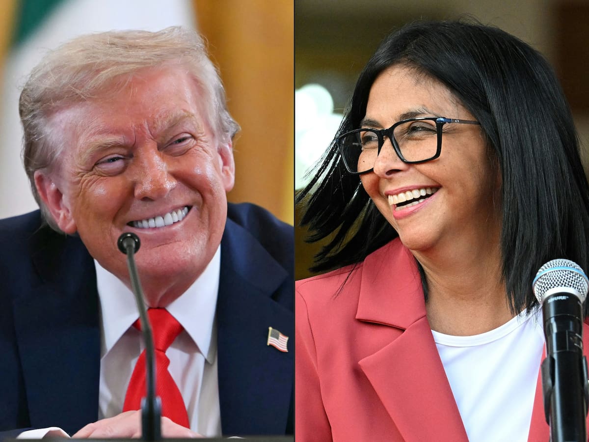 Delcy Rodríguez agradeció a Donald Trump por reconocer formalmente su gobierno en Venezuela
