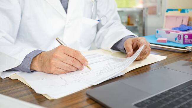 Excusa médica imagen de referencia. Foto: Getty Images.