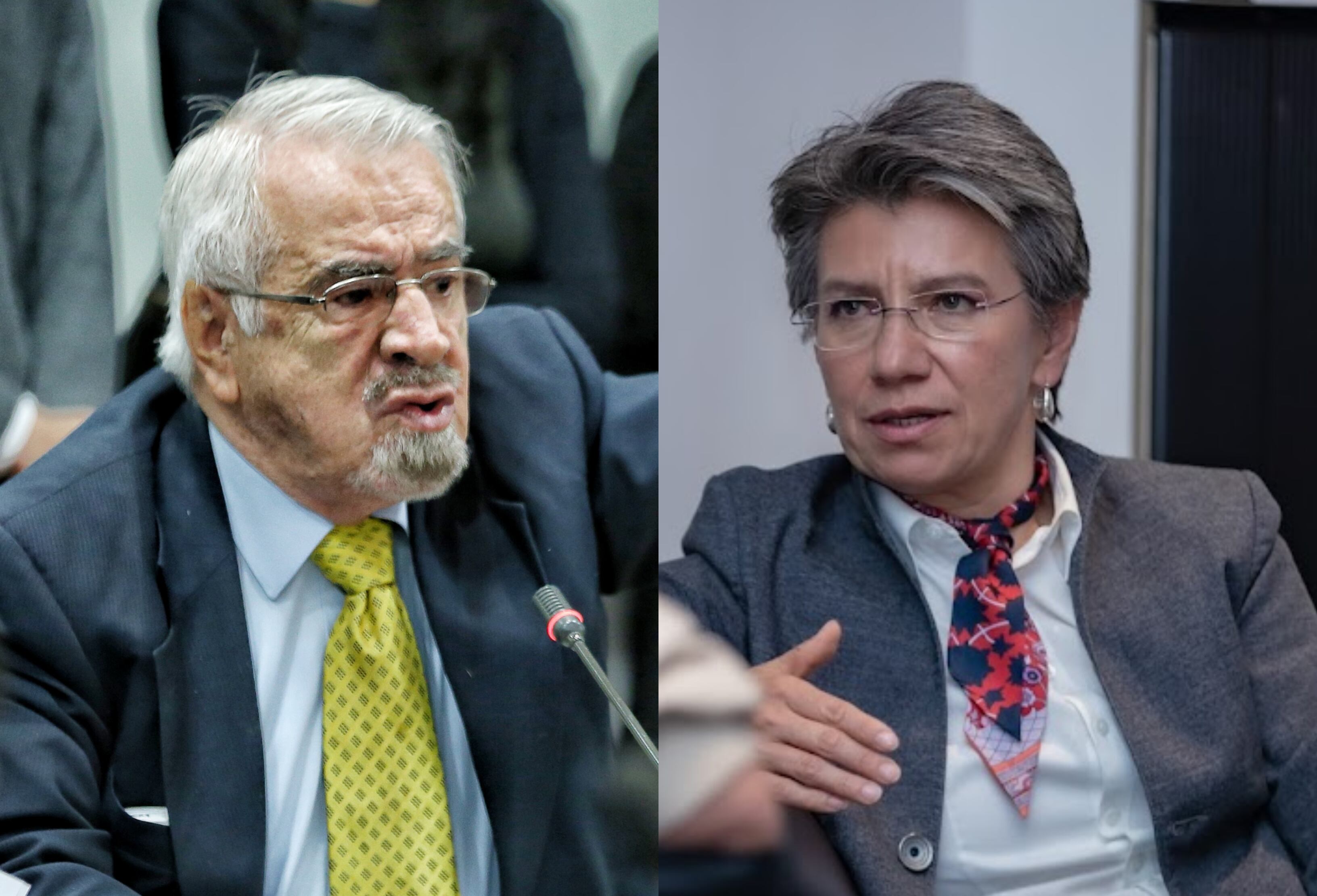 Germán Navas y Claudia López | Fotos: Colprensa