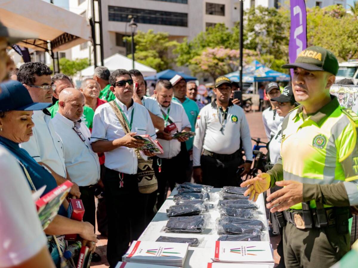 Lanzamiento de la campaña vial en Santa Marta “Juntos por la vida”