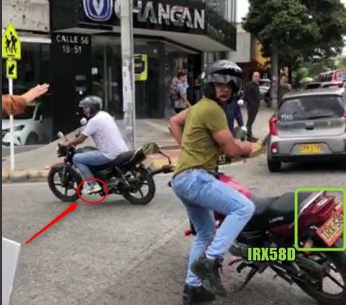 Concejales de Bucaramanga por poco son agredidos con arma cortopunzante.