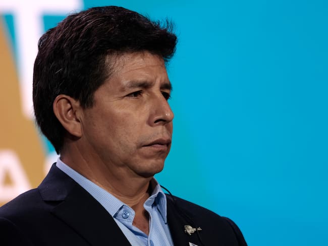 Pedro Castillo, presidente de Perú Foto: Anna Moneymaker/Getty Images