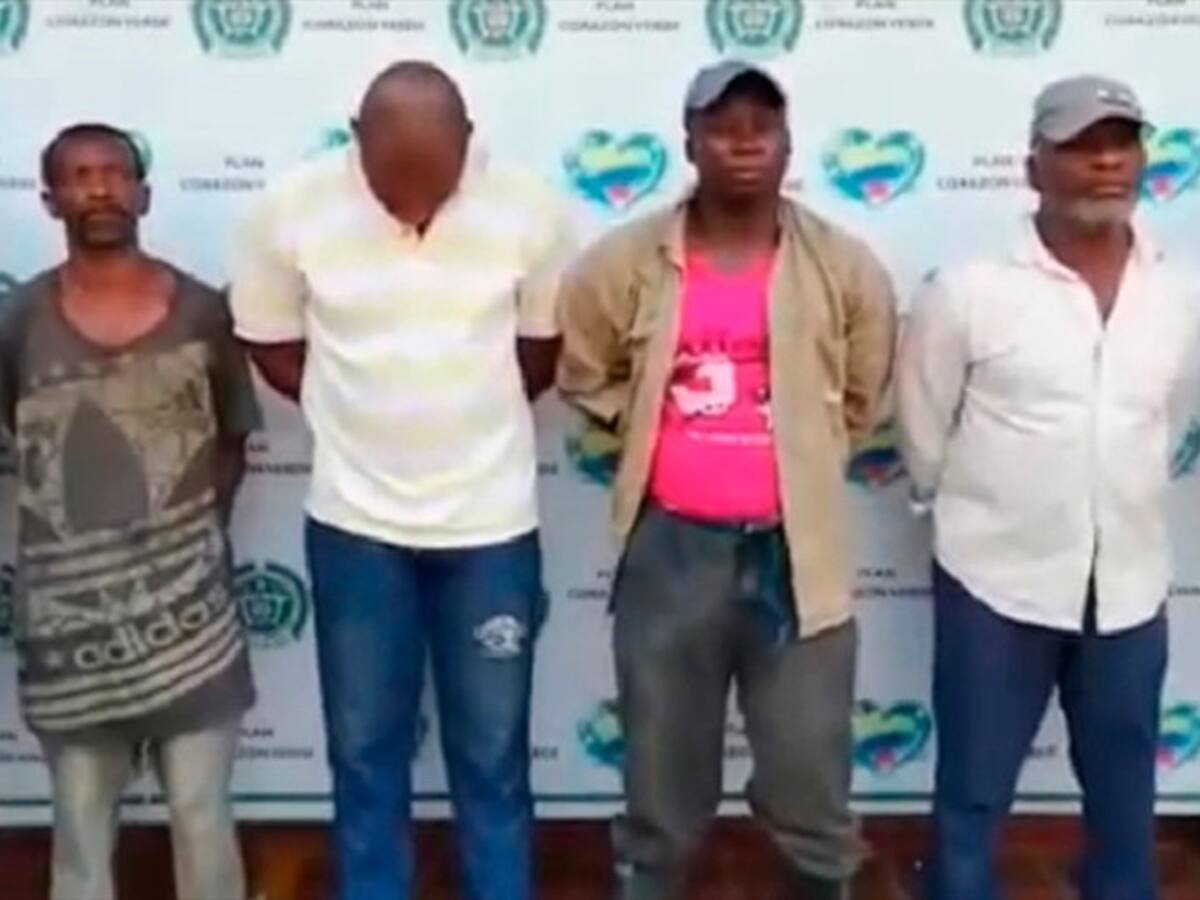 Desarticulan banda de secuestradores en el norte del Cauca