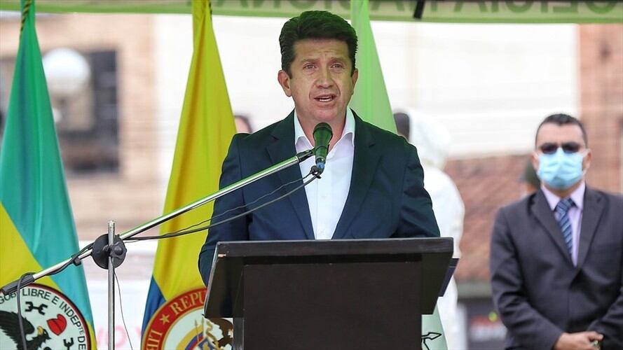 Moción de censura contra el ministro de Defensa, Diego Molano. Foto: Colprensa