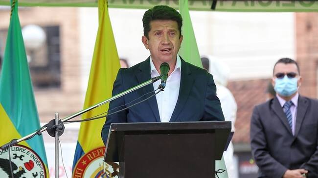 Moción de censura contra el ministro de Defensa, Diego Molano. Foto: Colprensa