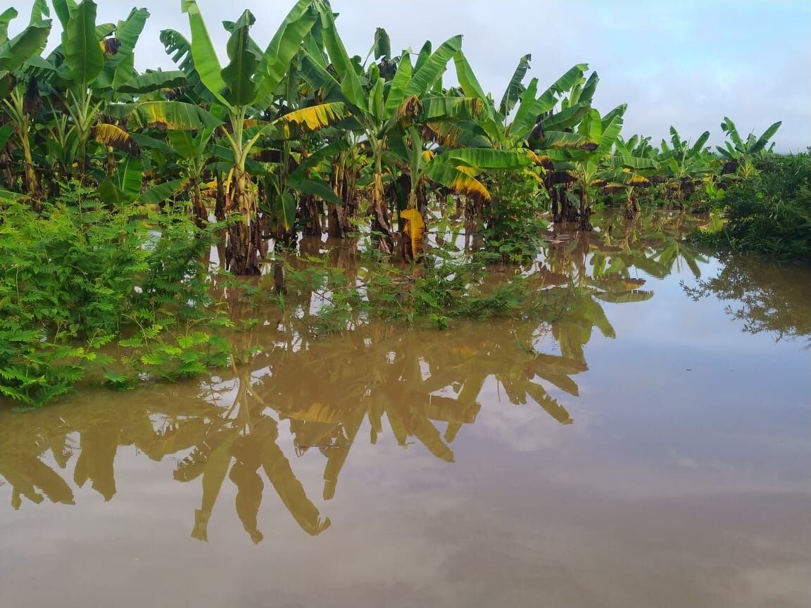A 18 se eleva el número de municipios en calamidad pública por las lluvias en Córdoba. Foto: cortesía Defensa Civil. 