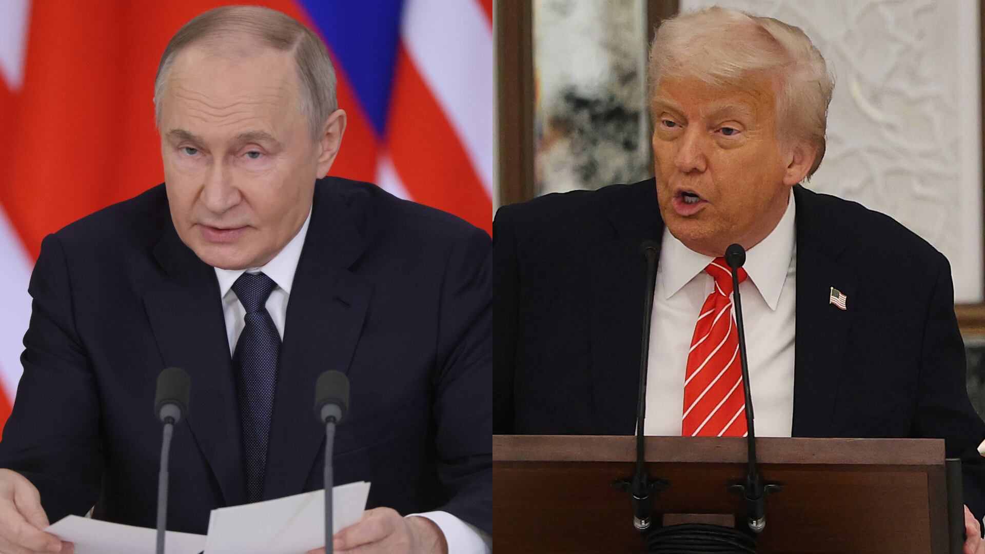 Donald Trump. Win McNamee/Getty Images Foto: - Vladimir Putin. Foto: Contributor/Getty Images)