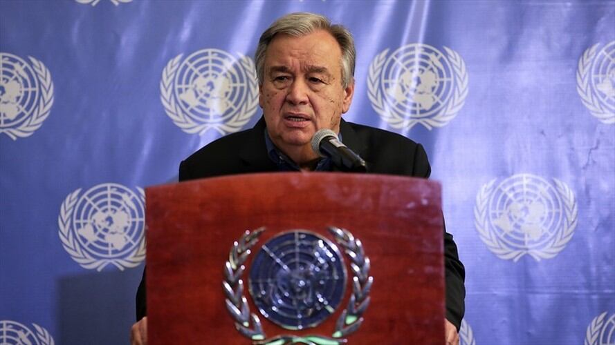 Secretario general de Naciones Unidas, António Guterres. Foto: Colprensa