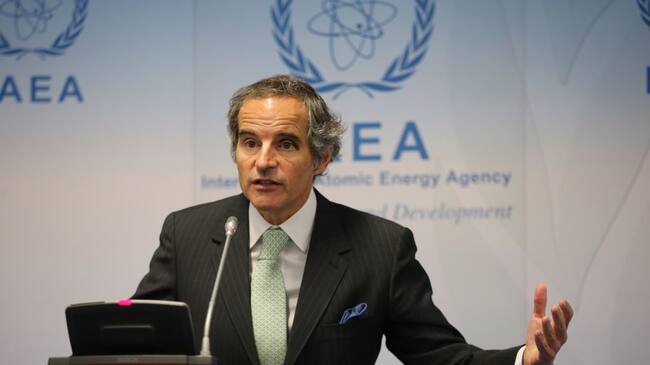 VIENNA, AUSTRIA - JUNE 6: Director General del Organismo Internacional de la Energía Atómica, RafaelMariano Grossi. (Photo by Askin Kiyagan/Anadolu Agency via Getty Images)