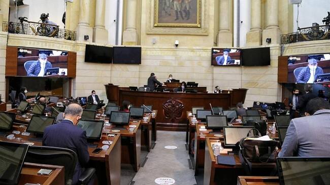 Senado de la República de Colombia. Foto: Colprensa
