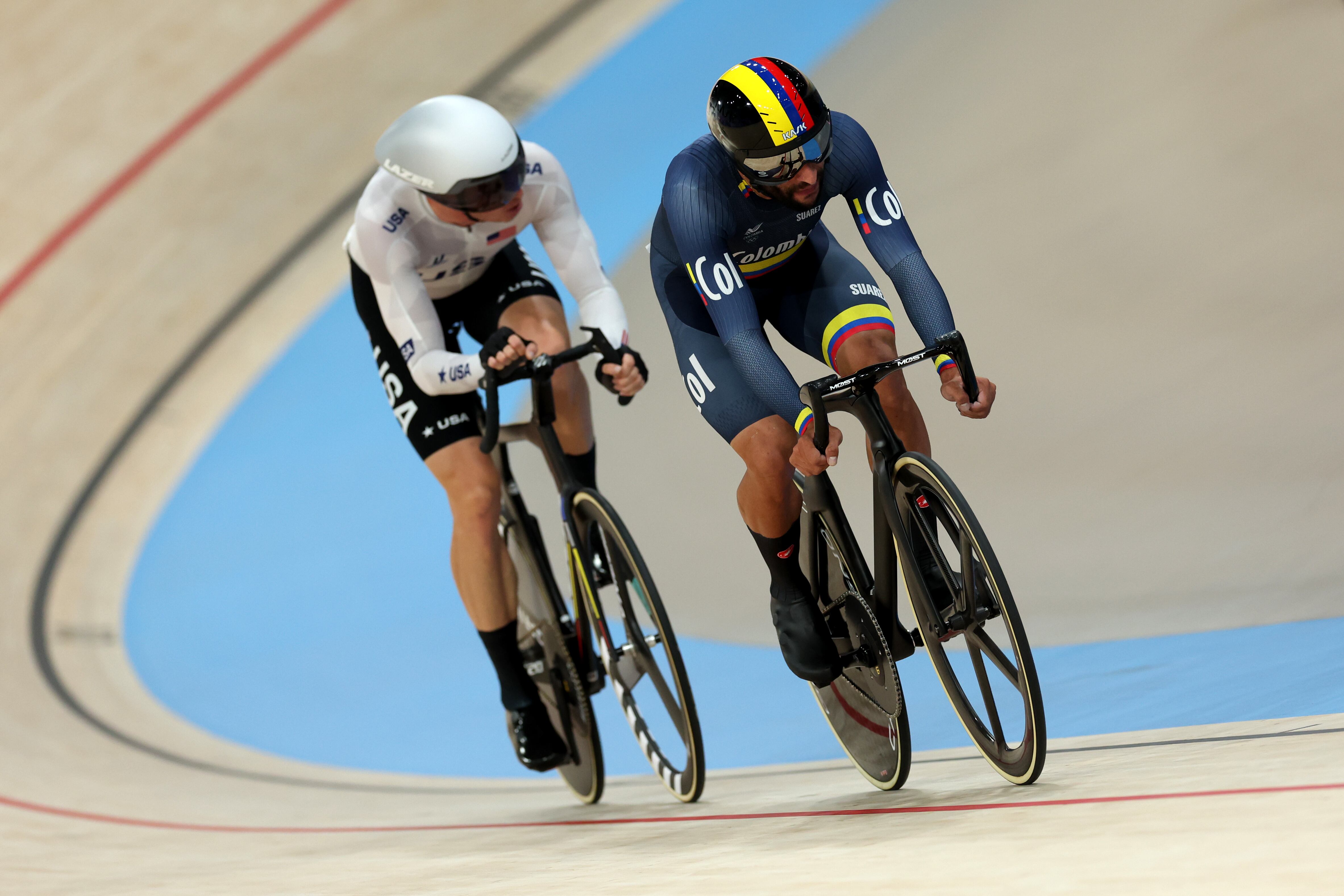 Fernando Gaviria en los Juegos Olímpicos 2024. (Photo by Tim de Waele/Getty Images)