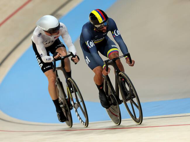 Fernando Gaviria en los Juegos Olímpicos 2024. (Photo by Tim de Waele/Getty Images)