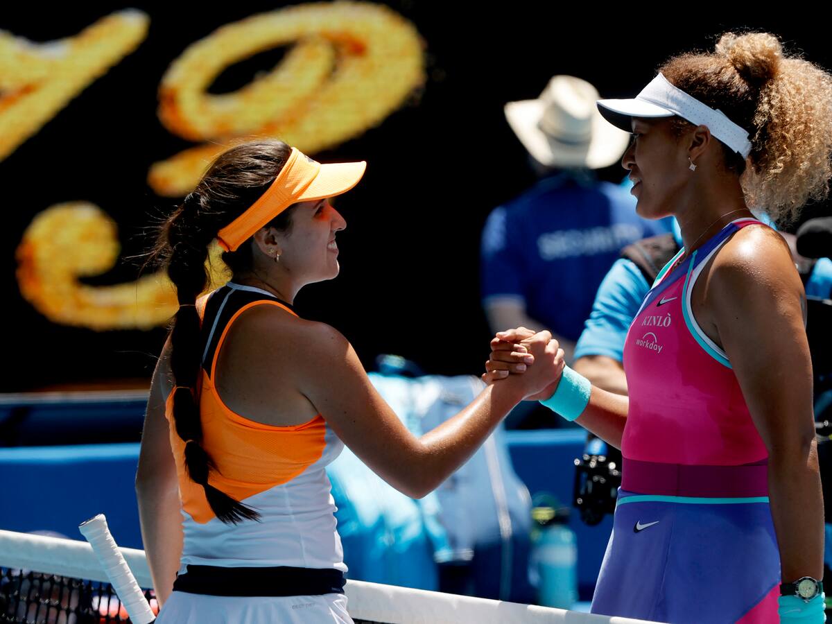 María Camila Osorio luchó, pero no pudo frenar a Naomi Osaka en el Abierto de Australia