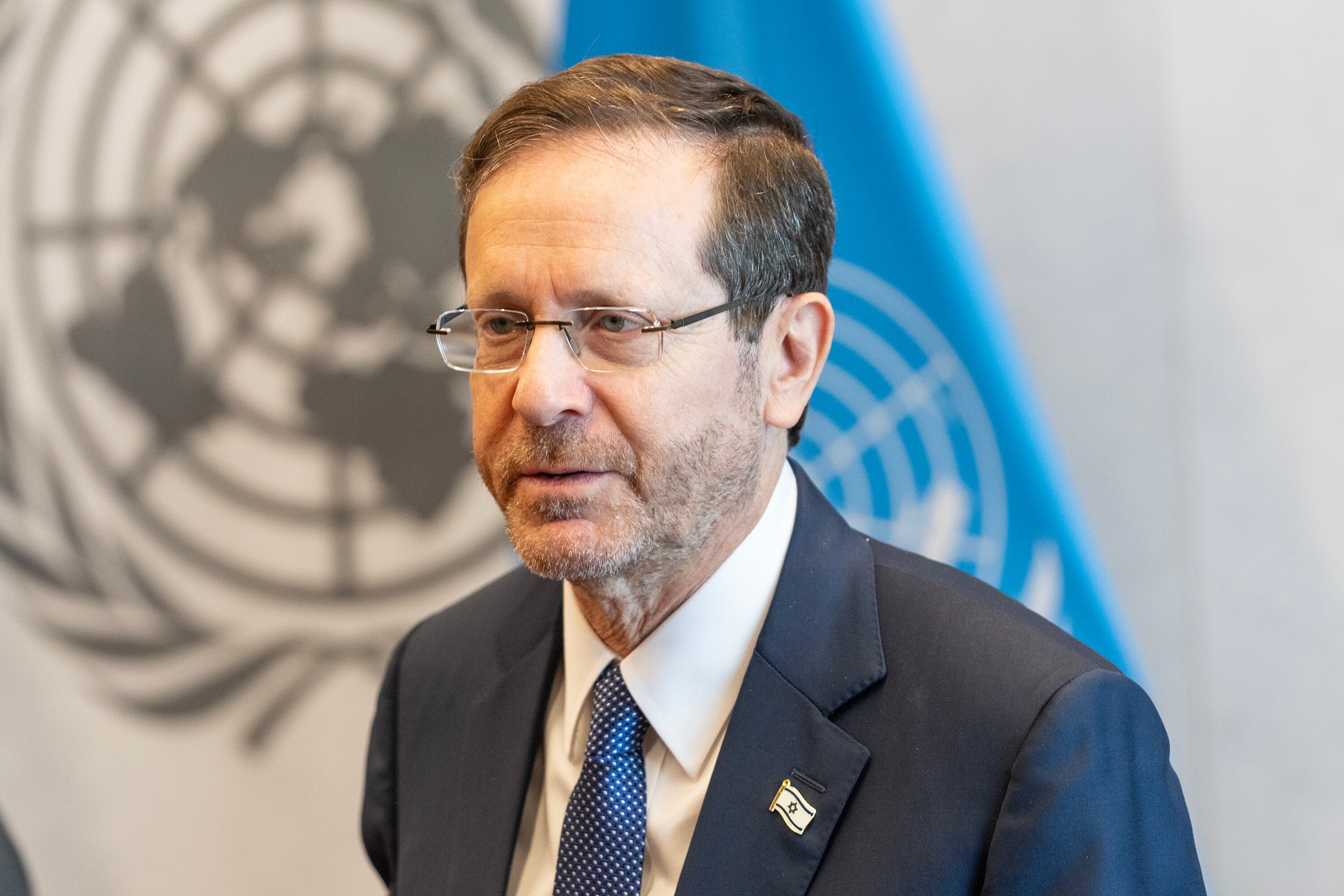 El presidente de Israel, Isaac Herzog. (Foto: Lev Radin/Pacific Press/LightRocket via Getty Images)