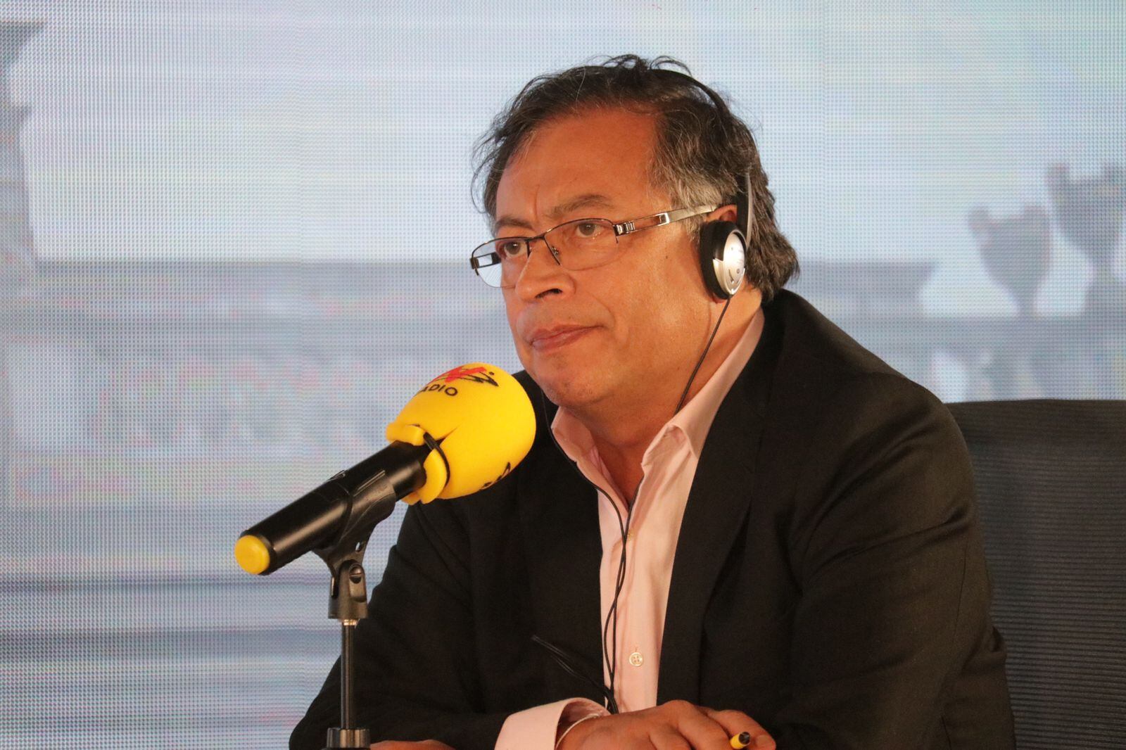 Gustavo Petro, candidato presidencial. Foto: W Radio