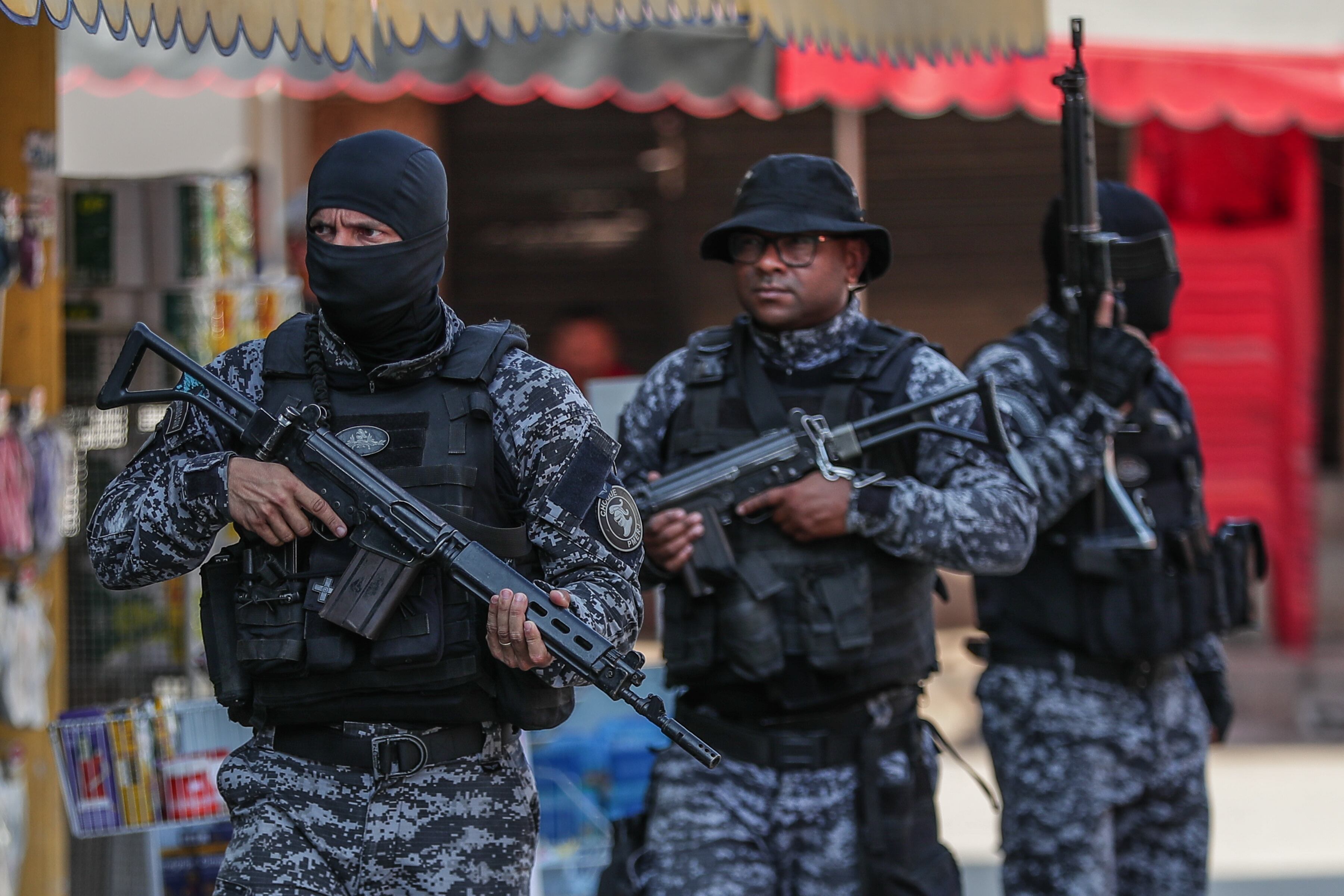 Policías militares de Brasil | Foto: EFE