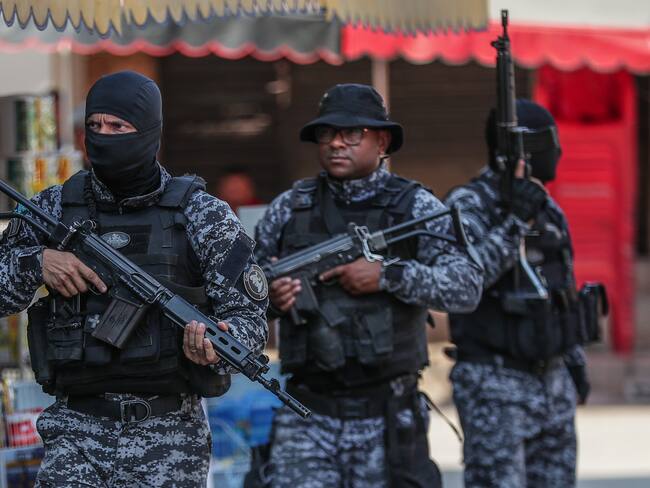 Policías militares en Brasil | Foto: EFE