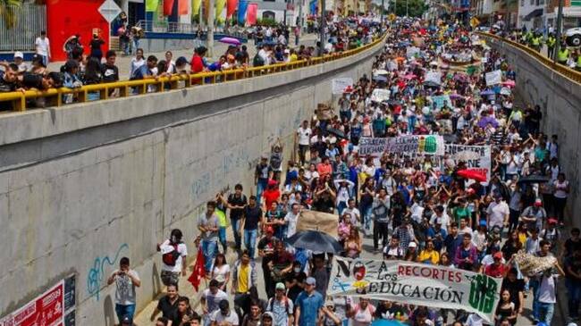 Paro Bucaramanga . Foto: suministrada.