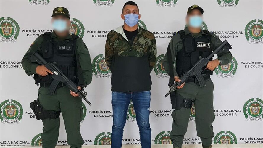 Policía capturó a presunto cabecilla financiero del Clan del Golfo en Tierralta, Córdoba.Foto: prensa Policía Córdoba.