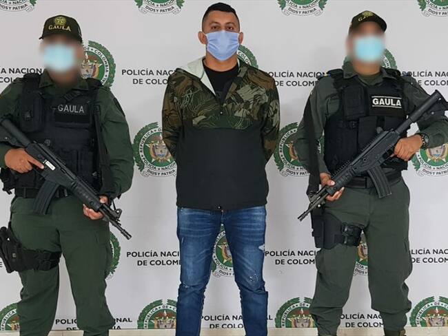 Policía capturó a presunto cabecilla financiero del Clan del Golfo en Tierralta, Córdoba.Foto: prensa Policía Córdoba.